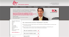 Desktop Screenshot of kpc-engineering.de